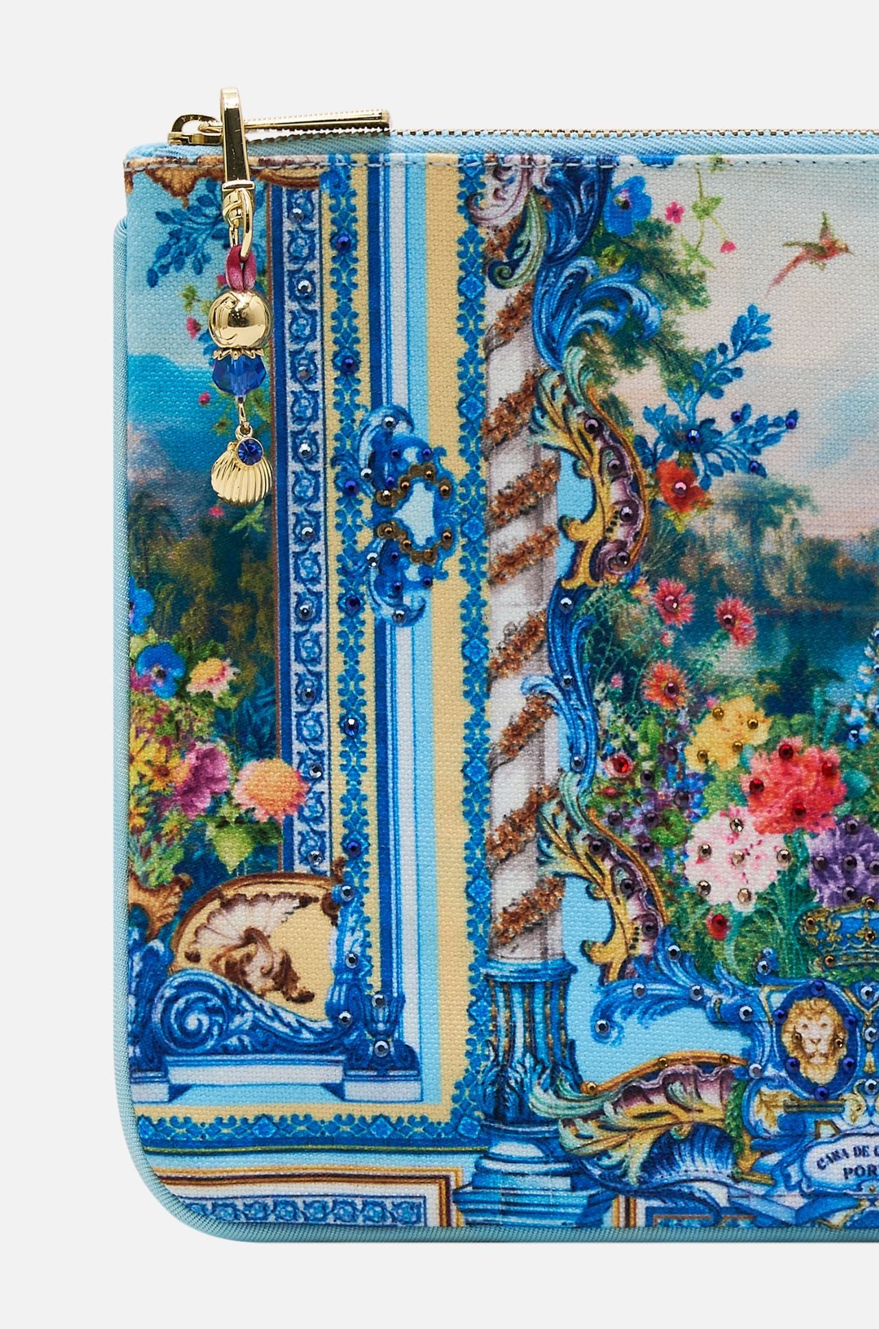 Camilla - Wall To Wall Wonders Small Canvas Clutch