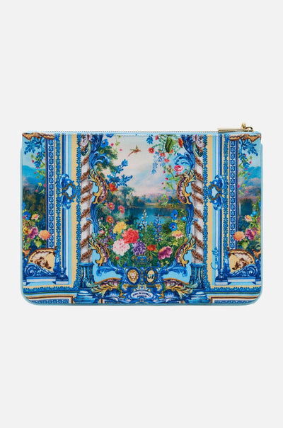 Camilla - Wall To Wall Wonders Small Canvas Clutch