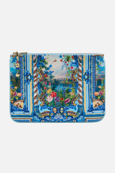 Camilla - Wall To Wall Wonders Small Canvas Clutch