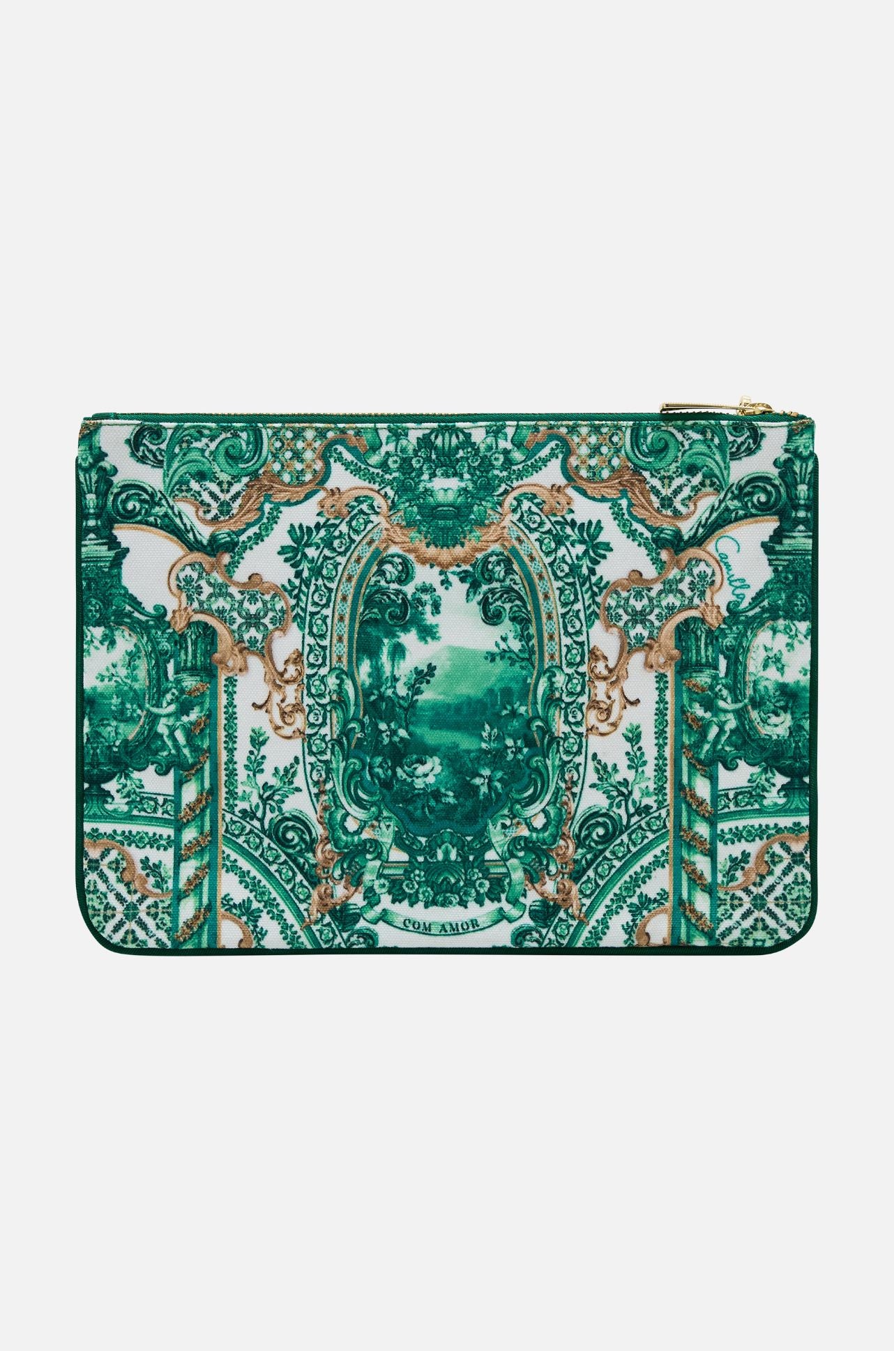 Camilla - Corridor Of Calm Small Canvas Clutch