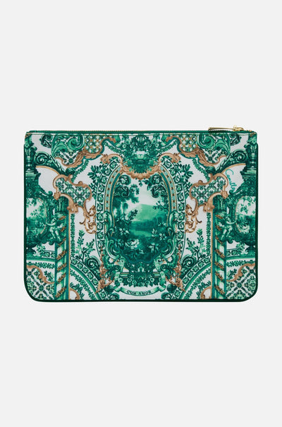 Camilla - Corridor Of Calm Small Canvas Clutch
