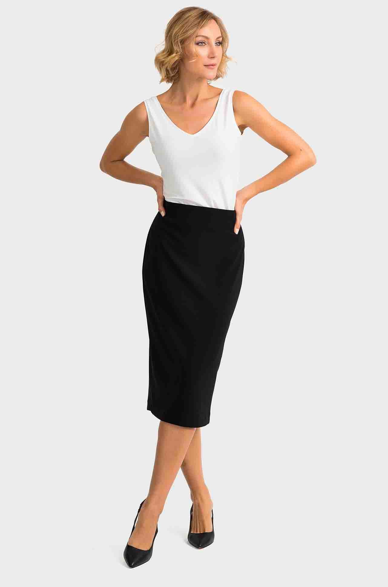 Joseph Ribkoff High-Waist Pencil Skirt Style 244092 | 1ère Avenue Joseph Ribkoff High-Waist Pencil Skirt Style 244092 | 1ère Avenue