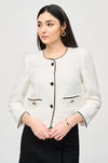 Joseph Ribkoff - Bouclé Jacket with Contrast Trim