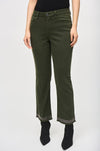 Joseph Ribkoff - Denim Straight Pants with Frayed Hem