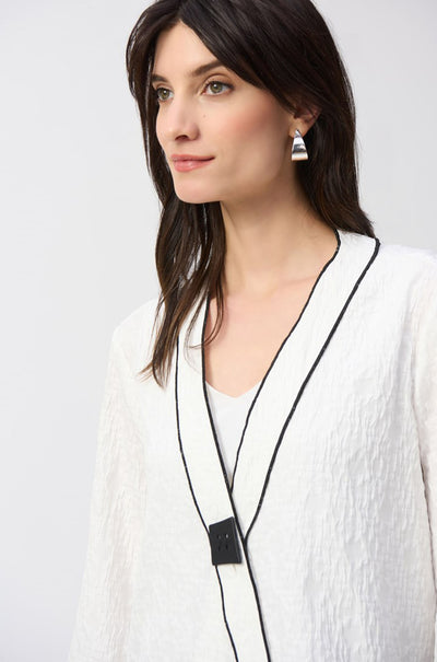 Joseph Ribkoff - Jacquard Woven Swing Jacket