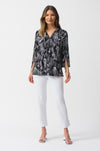 Joseph Ribkoff - Silky Knit Conversational Print Tunic