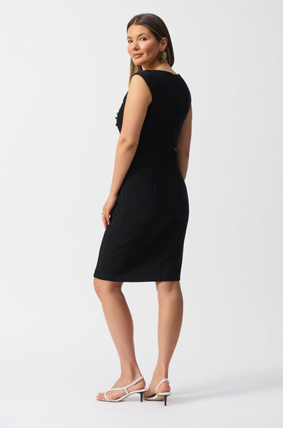Joseph Ribkoff - Jacquard Geometric Print Sheath Dress