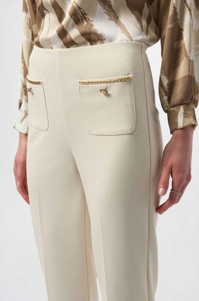 Joseph Ribkoff - Scuba Crepe Straight Pull On Pants