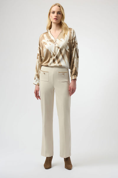 Joseph Ribkoff - Scuba Crepe Straight Pull On Pants