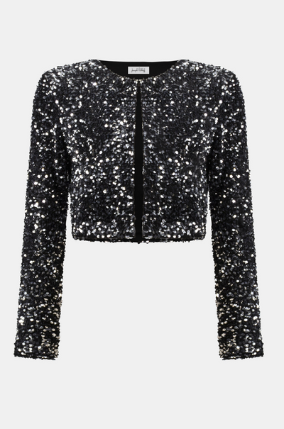 Joseph Ribkoff - Sequined Velvet Cropped Cover Up