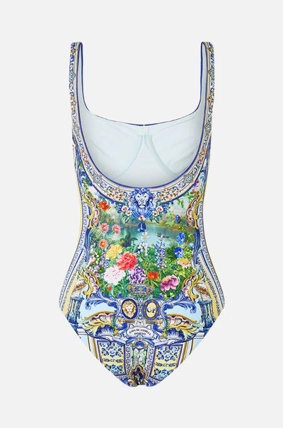 Camilla - Wall To Wall Wonders Underwire Square Neck One Piece