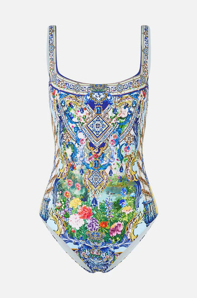 Camilla - Wall To Wall Wonders Underwire Square Neck One Piece