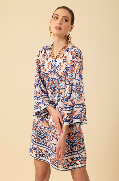 Hale Bob - Flora Boat Neck Dress
