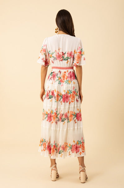 Hale Bob - Angie V-Neck Tiered Dress