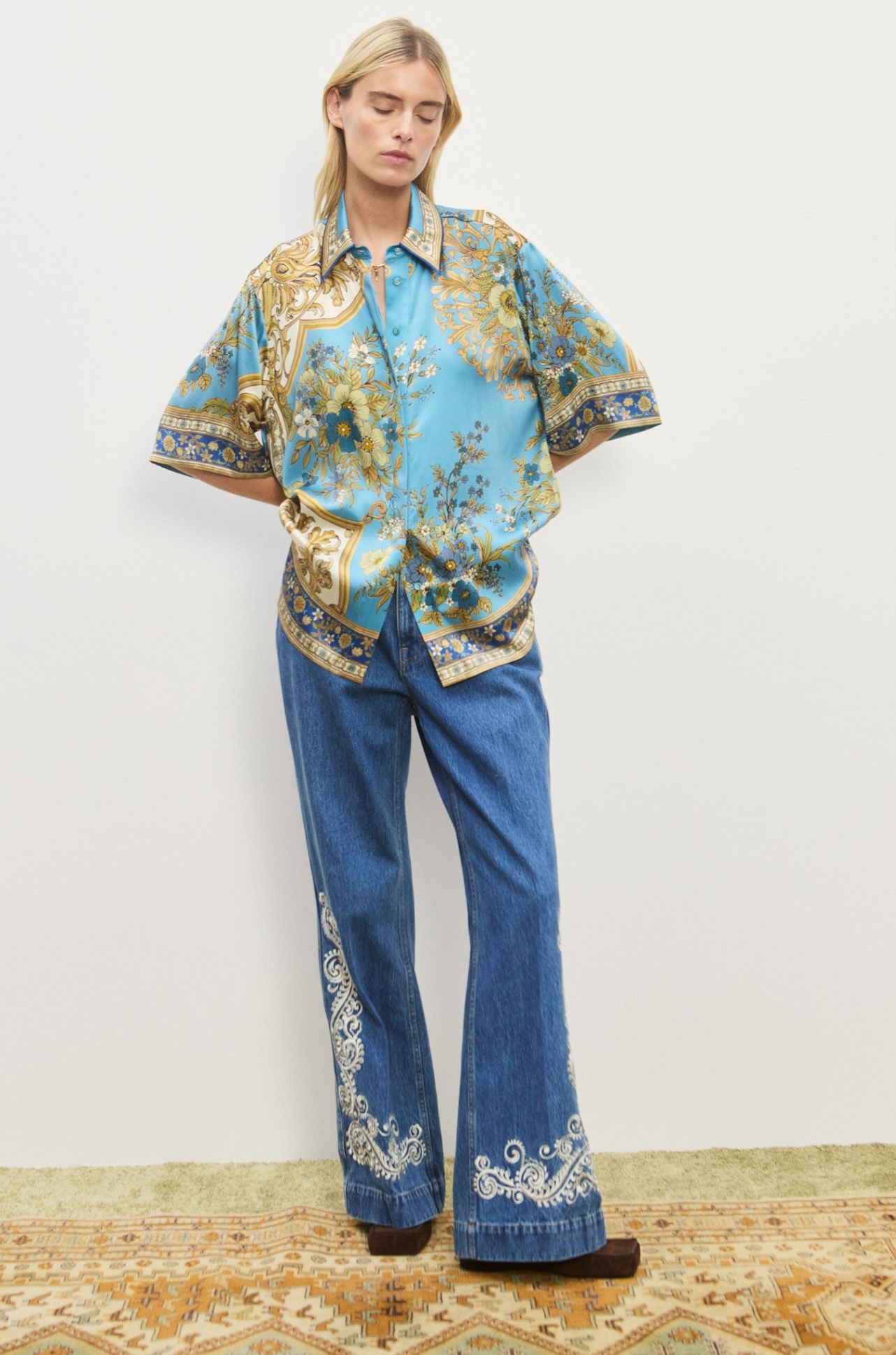 Alèmais - Cassie Silk Shirt