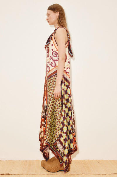 Alèmais - Wilson Silk Midi Dress