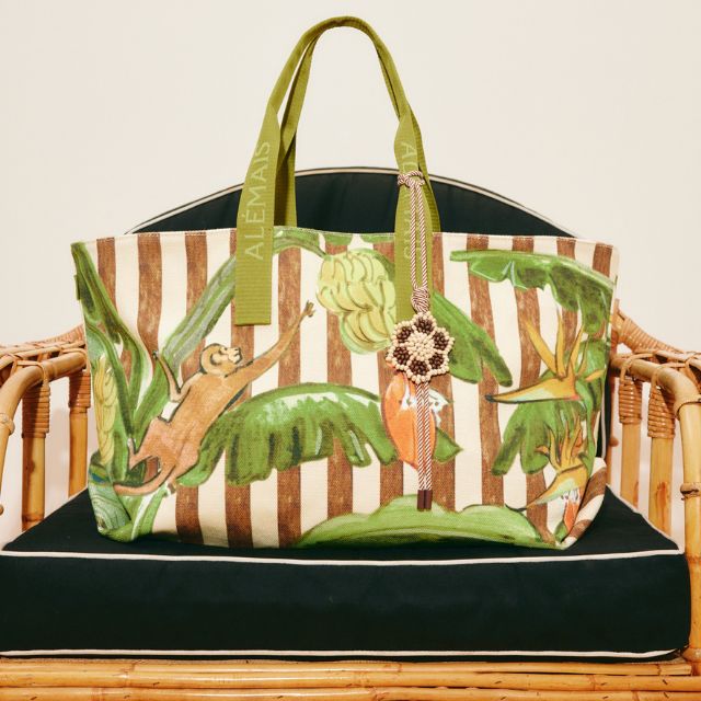 Alèmais - Toucan Tango Canvas Beach Tote