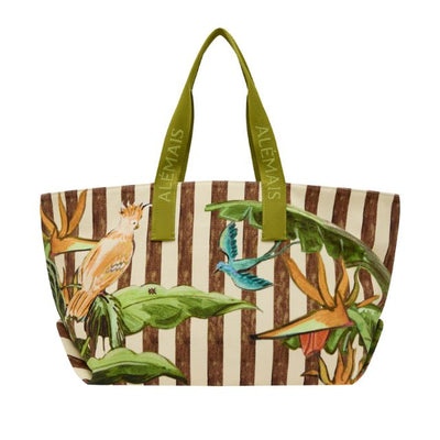 Alèmais - Toucan Tango Canvas Beach Tote