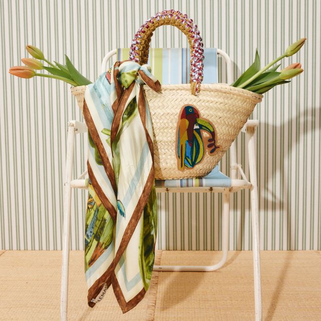 Alèmais - Toucan Tango Macrame Midi Basket