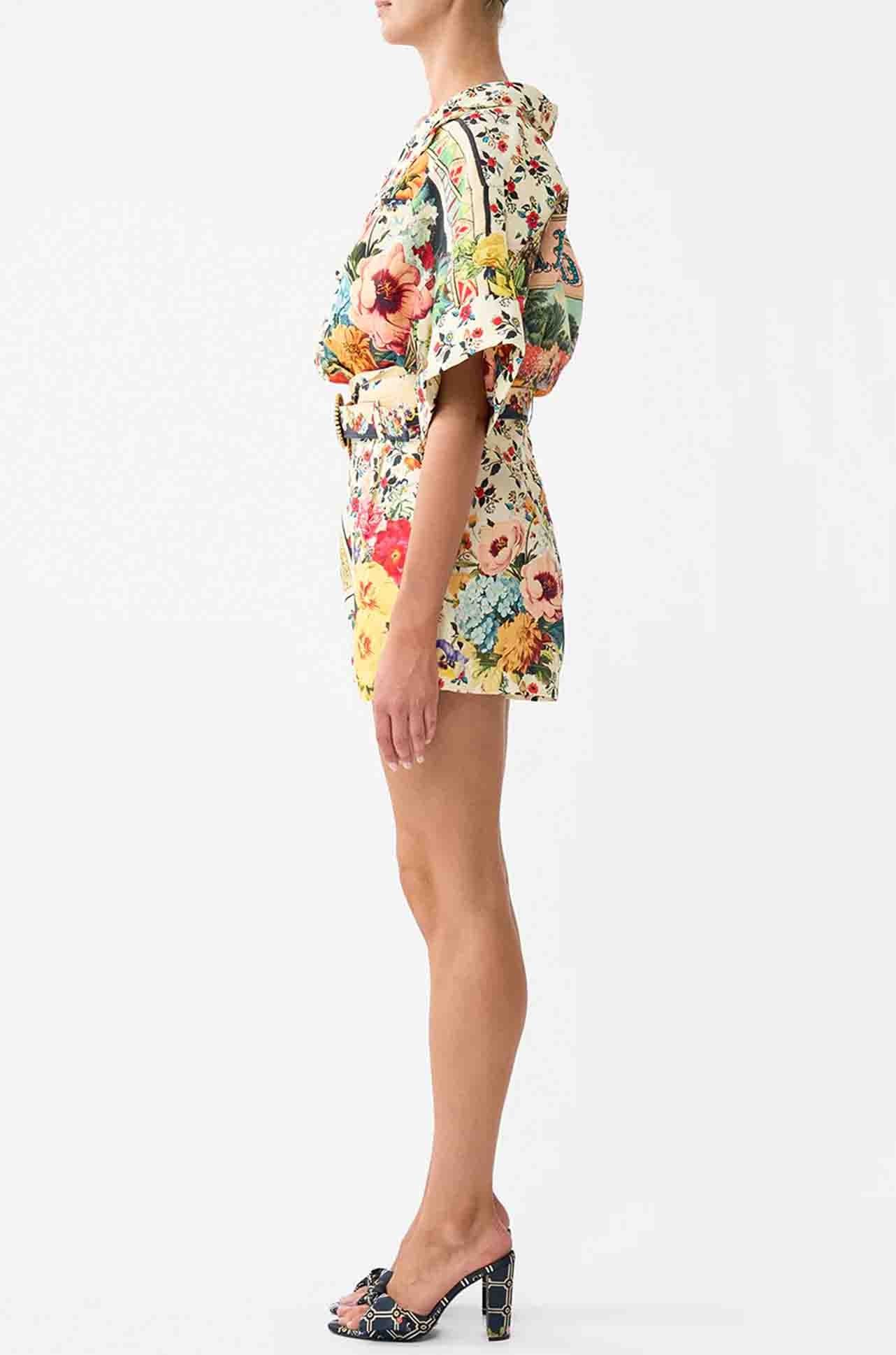 Camilla - Aromatic Amor Tuck Front Short