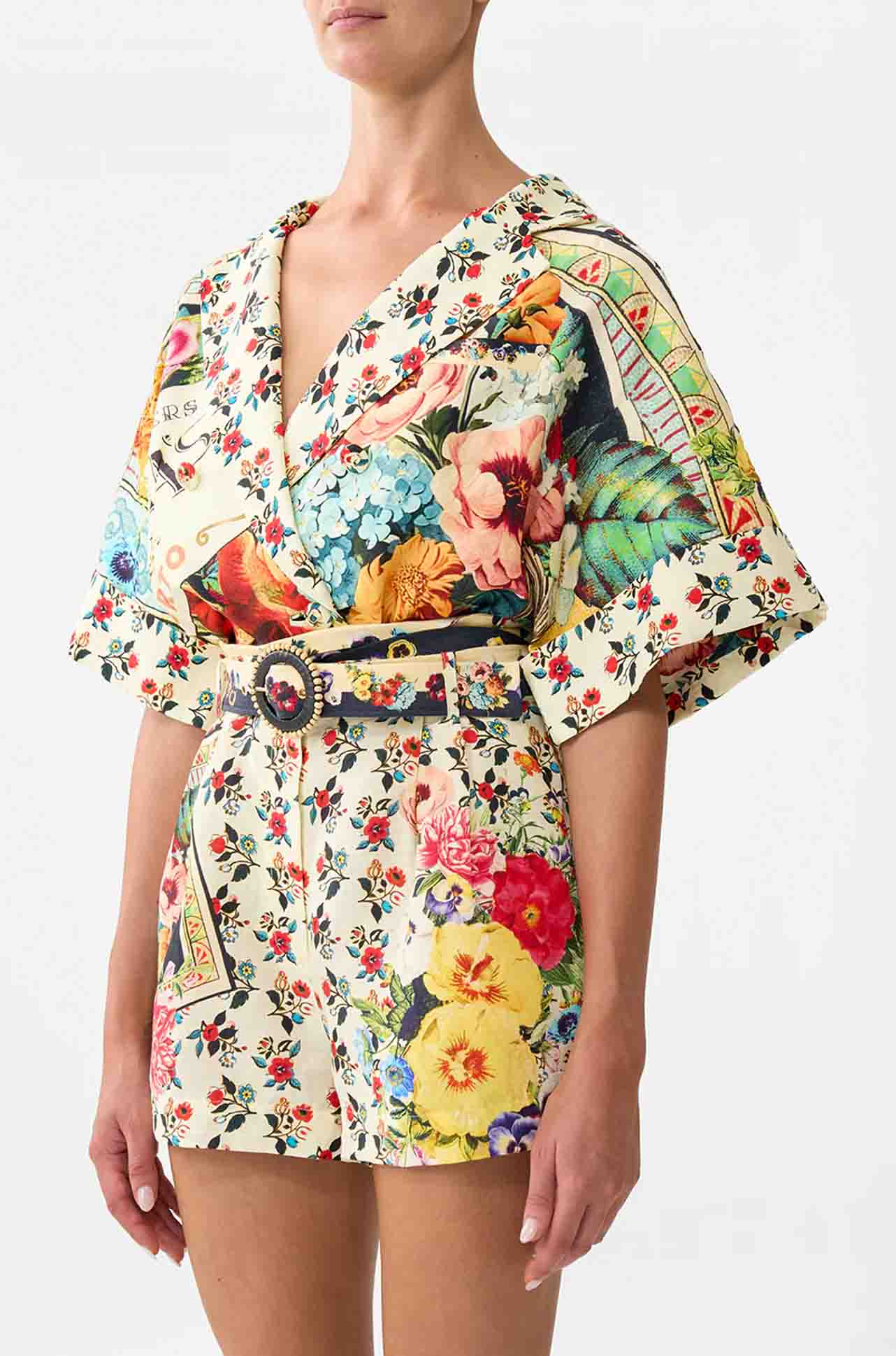 Camilla - Aromatic Amor Tuck Front Short