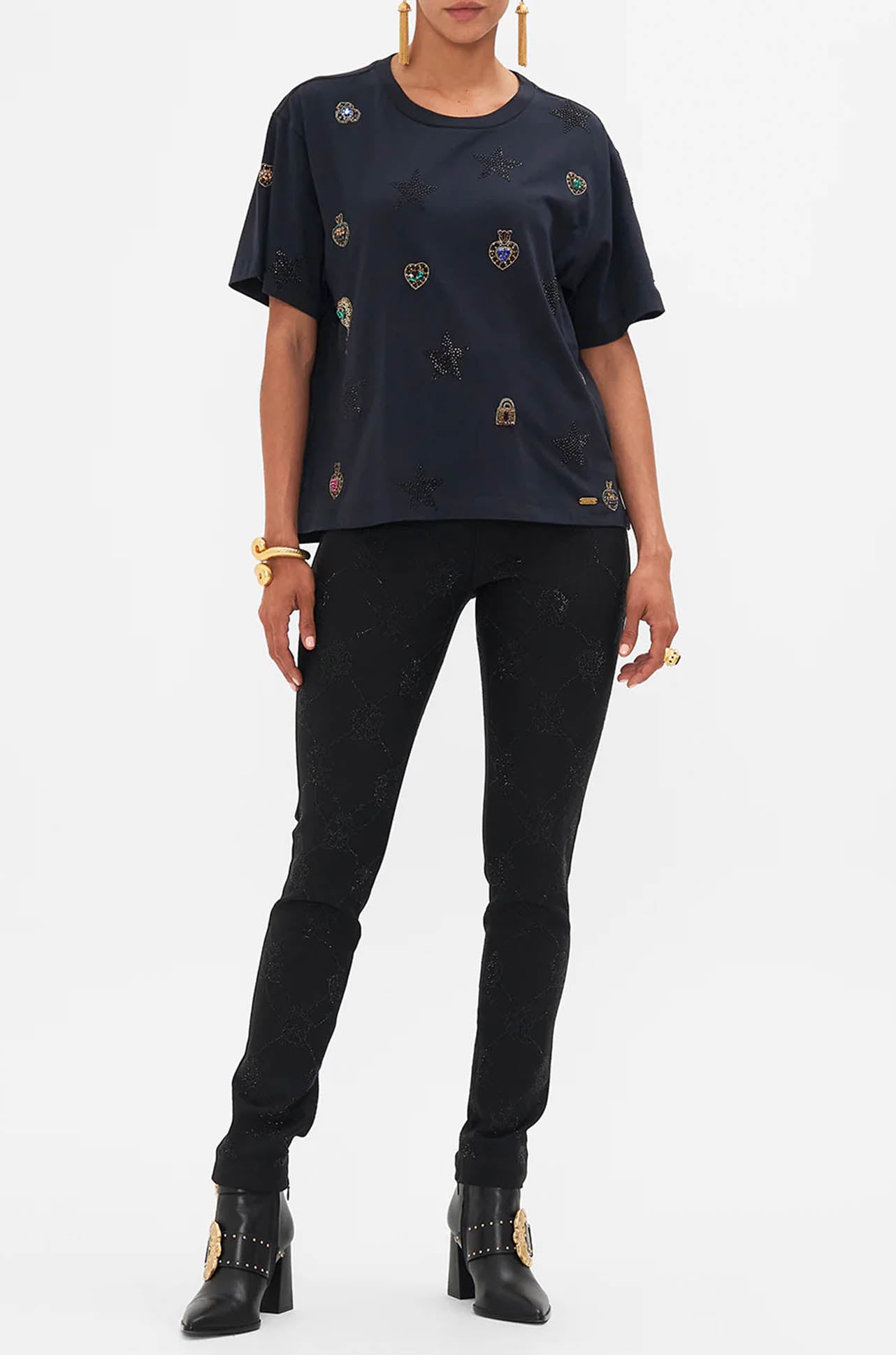 Camilla - Amsterglam Embellished Classic Tee