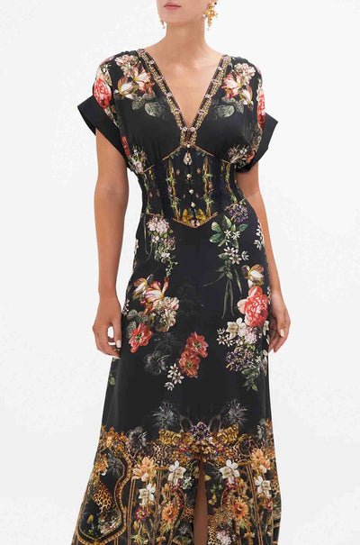 Camilla - A Night At The Opera Corset Detail Dress