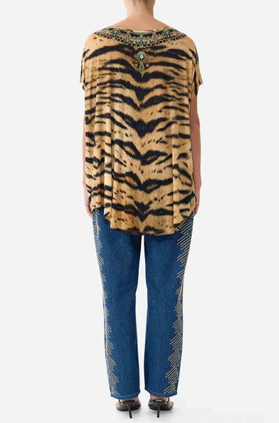 Camilla - A Wink To The Wild Loose Fit Tee