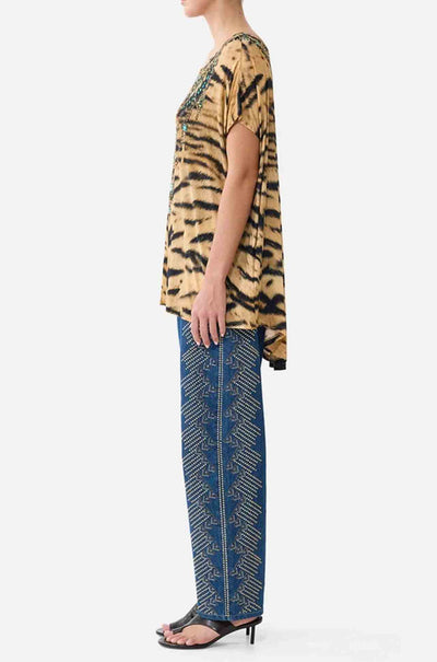 Camilla - A Wink To The Wild Loose Fit Tee