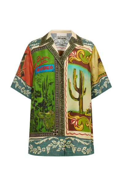 Alèmais - Ace Silk Shirt