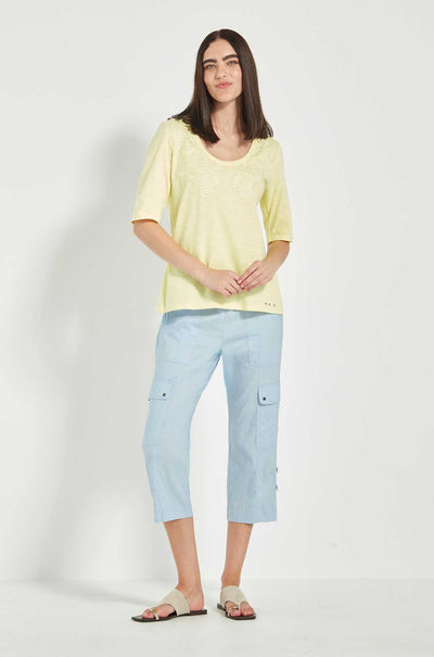Verge - Acrobat Cargo Short in Chambray