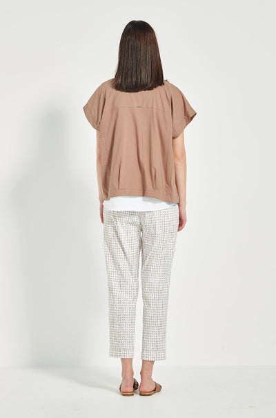 Verge - Acrobat Tile Pant in Bark Print