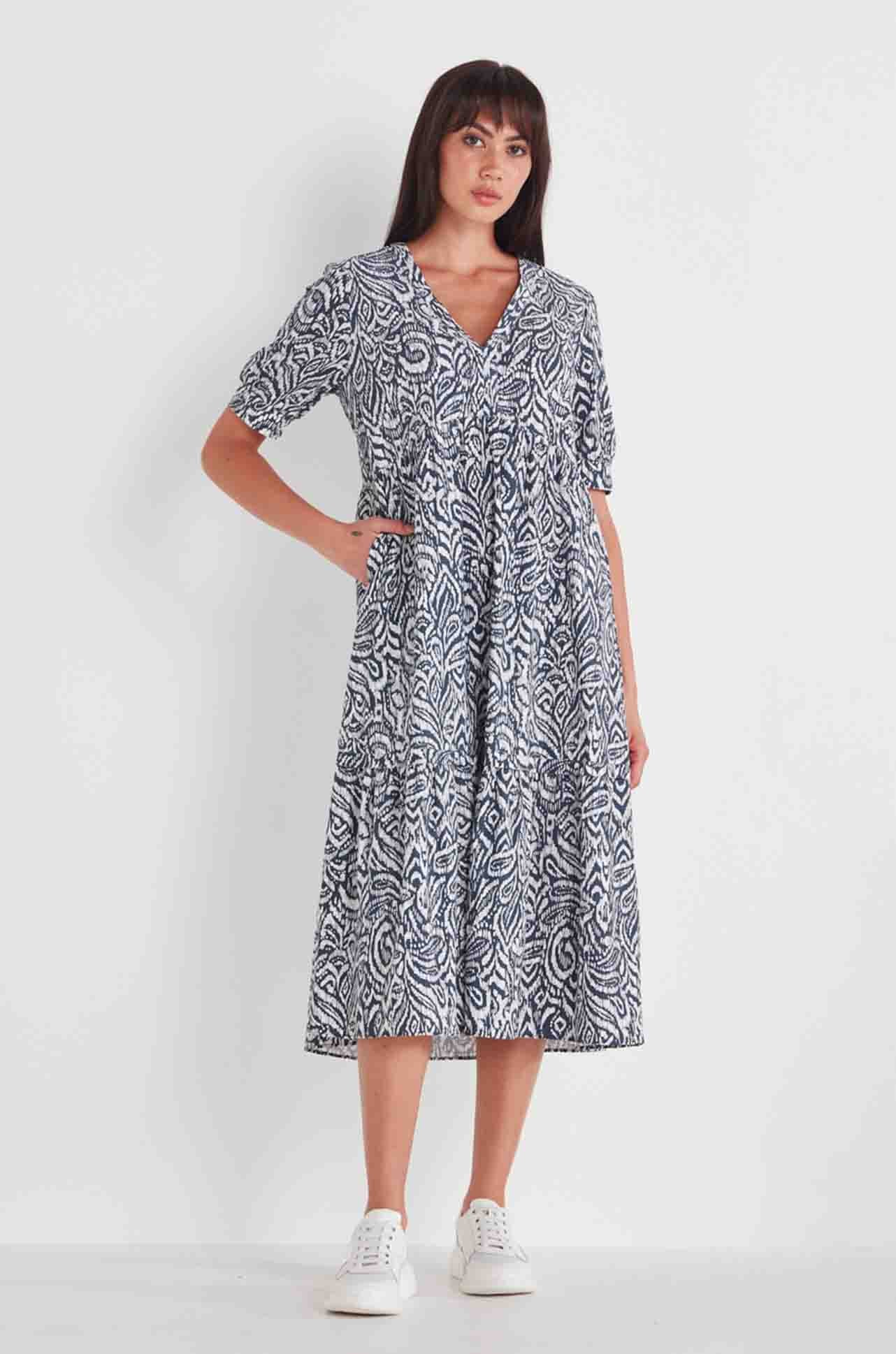 Verge - Acrobat Valley Rise Dress - Zambezee