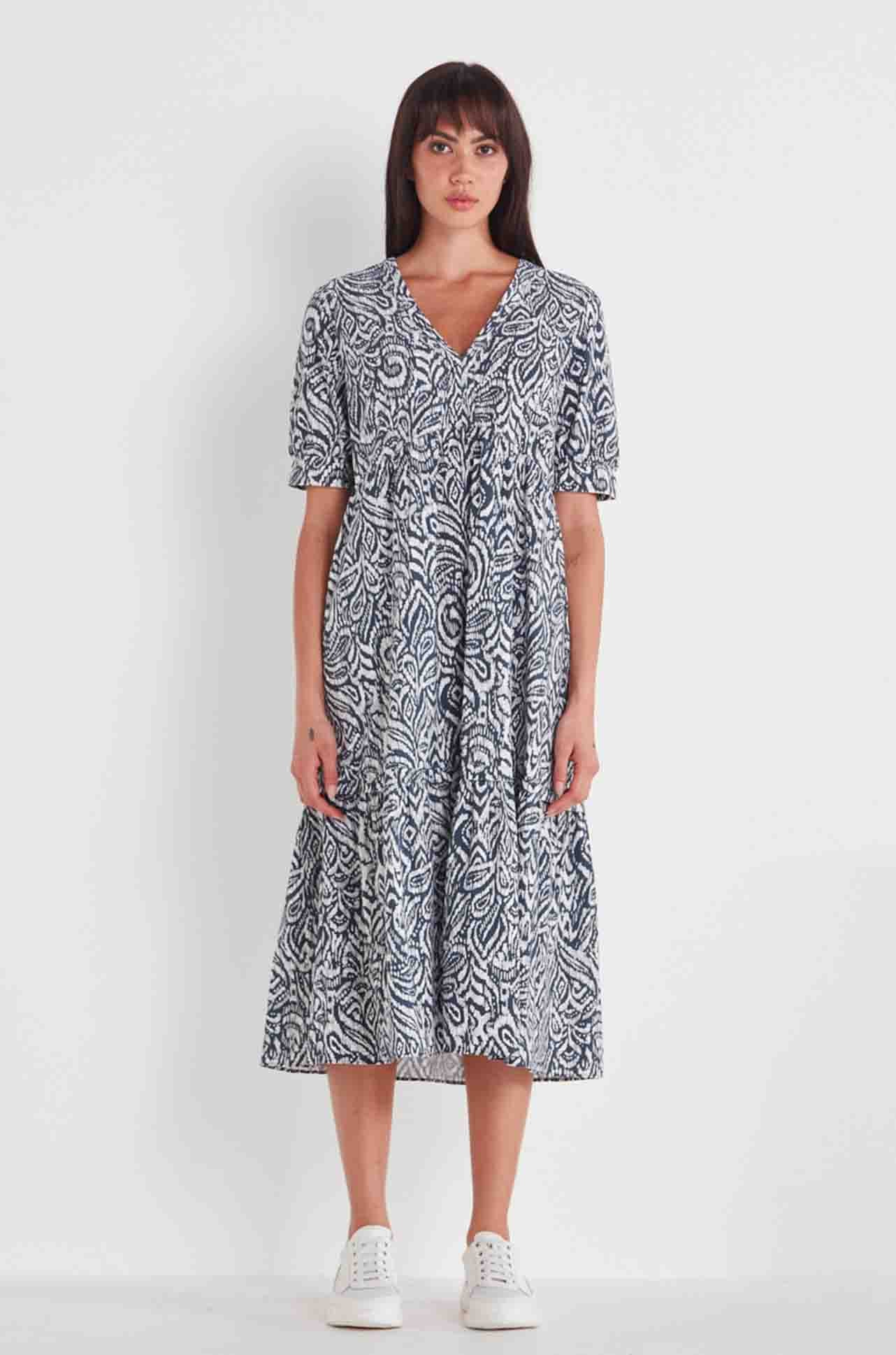 Verge - Acrobat Valley Rise Dress - Zambezee