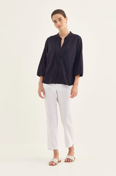 Verge - Acrobat Bella Top in French Ink