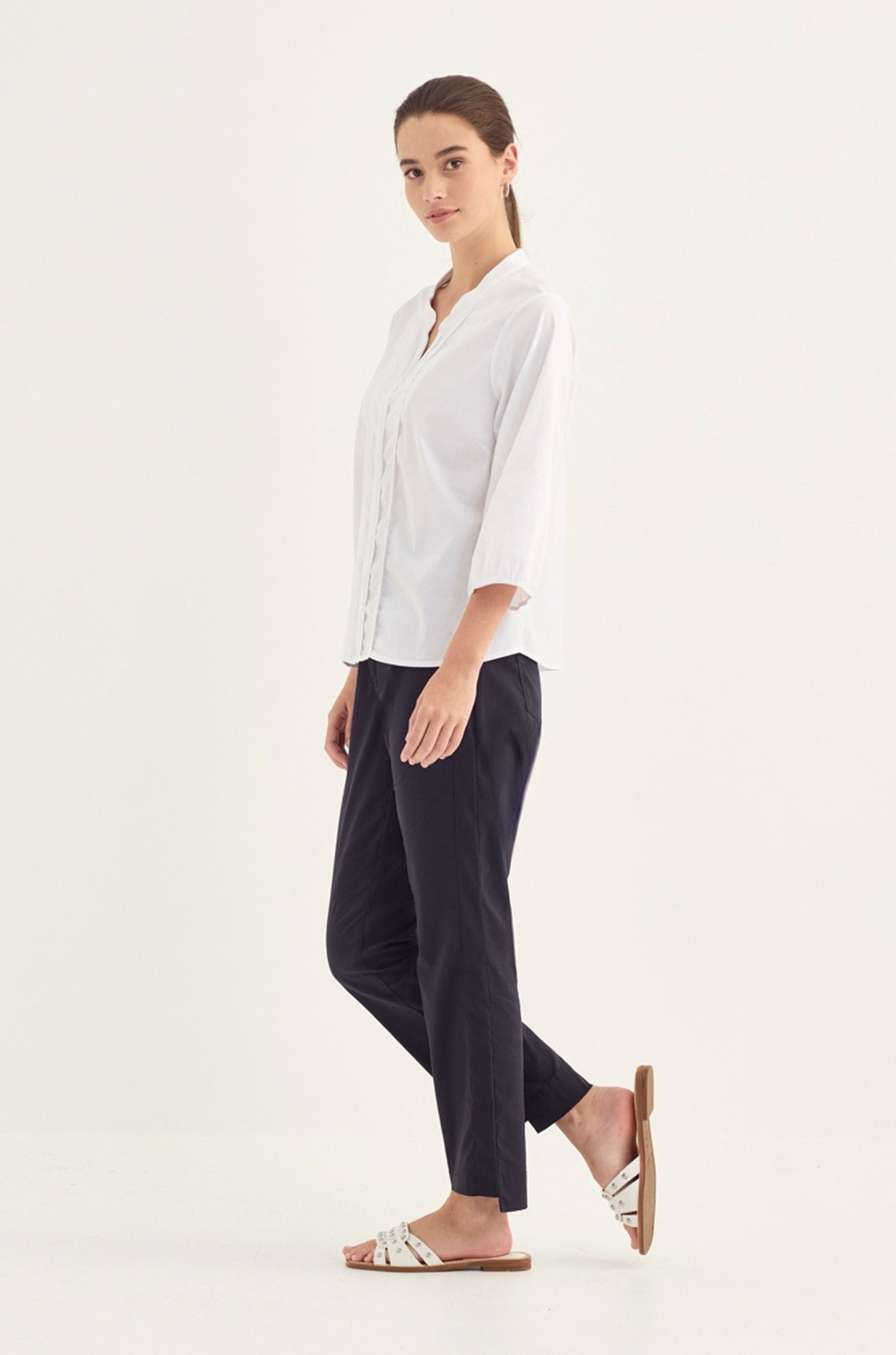 Verge - Acrobat Bella Top in White