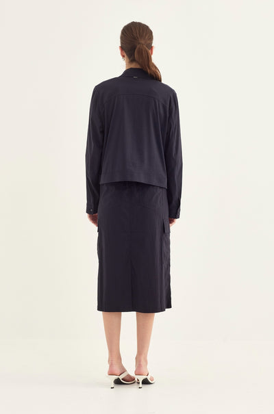 Verge - Acrobat Porter Skirt in French Ink
