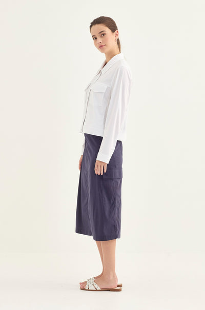 Verge - Acrobat Icon Jacket in White
