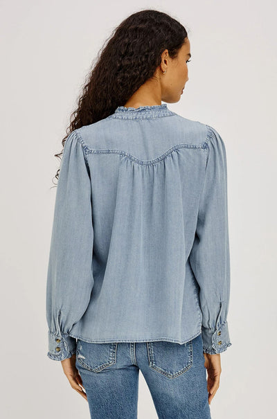 Rails - Alanna LS Top in Medium Cloud Wash