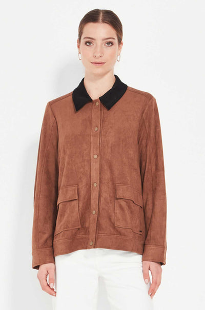 Verge - Alina Jacket in Caramel