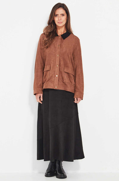 Verge - Alina Skirt in Black