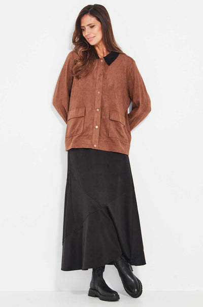 Verge - Alina Skirt in Black
