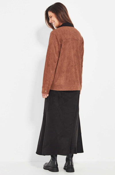 Verge - Alina Skirt in Black