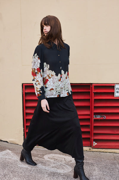 Verge - Alina Skirt in Black
