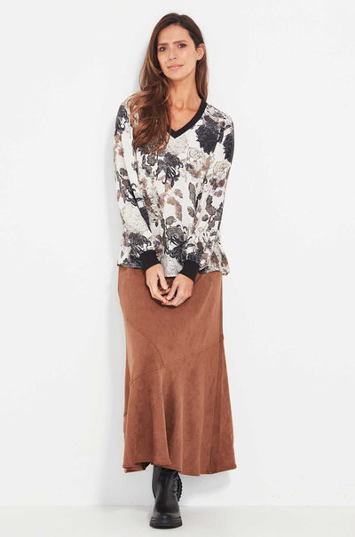 Verge - Alina Skirt in Caramel