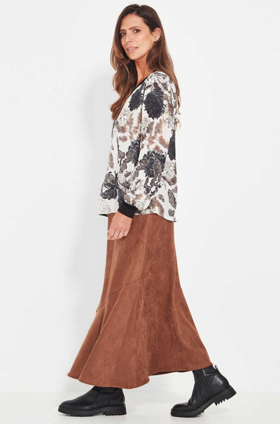 Verge - Alina Skirt in Caramel