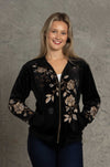 Johnny Was - Ally Velour Mock Neck Sweatshirt