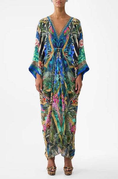 Camilla - Animal Alchemy Pierced V-Neck Kaftan