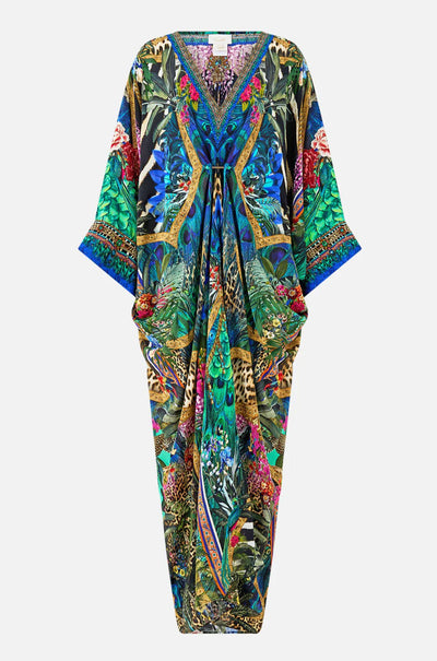 Camilla - Animal Alchemy Pierced V-Neck Kaftan