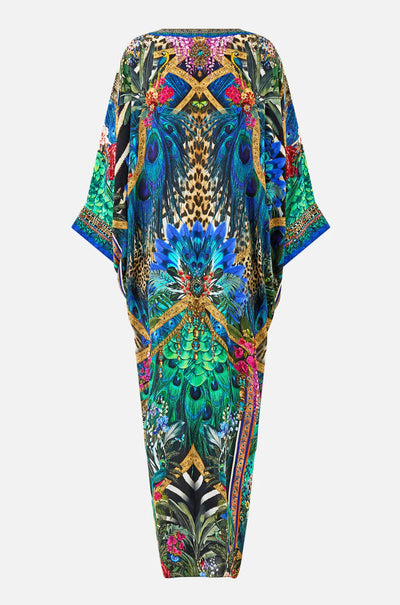 Camilla - Animal Alchemy Pierced V-Neck Kaftan
